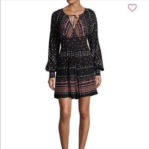 Free People Black Cutout Dress